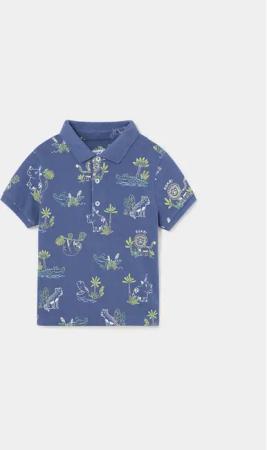 Mayoral Poloshirt 1107 Dunkelblau Regular Fit