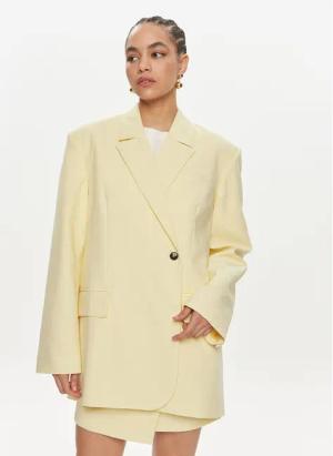 Herskind Sakko Verner 5103519 Gelb Oversize