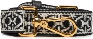 Coccinelle Austauschbarer Handtaschenriemen M20 Nastro Monogram E3 M20 68 B5 21 Schwarz
