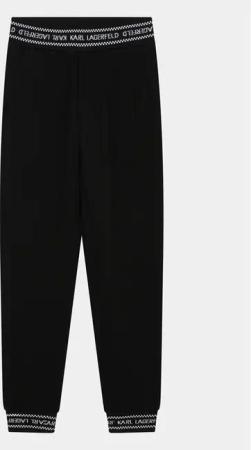 Karl Lagerfeld Kids Jogginghose Z30031 D Schwarz Regular Fit