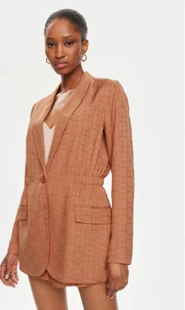 TWINSET Sakko 241TT2240 Orange Regular Fit