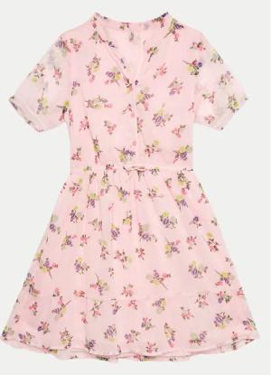 Kids ONLY Sommerkleid Malina 15316598 Rosa Regular Fit