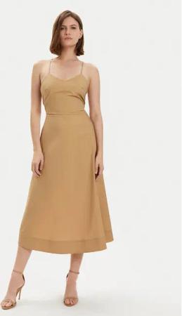 Gaudi Sommerkleid 411FD15002 Beige Regular Fit