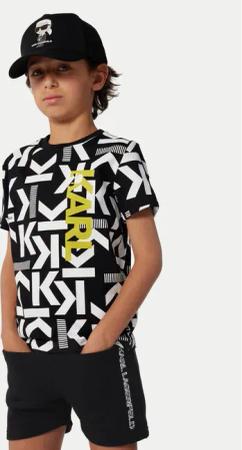 Karl Lagerfeld Kids Sportshorts Z30025 D Schwarz Regular Fit
