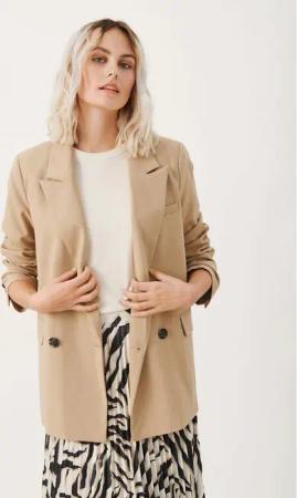 Part Two Sakko Sonjas 30307441 Beige Regular Fit