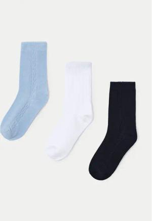 Mayoral 3er-Set hohe Kindersocken 10705 Bunt