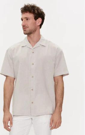 Jack&Jones Hemd Summer 12248382 Beige Relaxed Fit