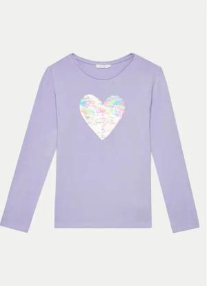 Original Marines Bluse DEP3107F Violett Regular Fit
