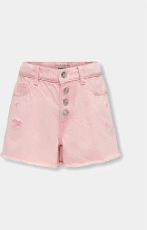 Kids ONLY Jeansshorts Petra 15321867 Rosa Regular Fit