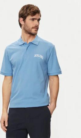 Jack&Jones Poloshirt Josh 12247387 Blau Standard Fit
