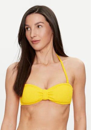 Hunkemöller Bikini-Oberteil Crinkle 205678 Gelb