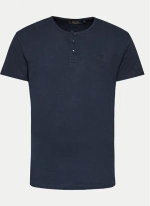 INDICODE T-Shirt Bosse 41-001 Dunkelblau Regular Fit