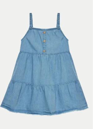 Coccodrillo Sommerkleid WC4128303HGK Blau Regular Fit