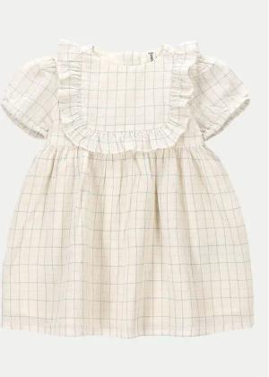 Coccodrillo Sommerkleid WC4128201GPN Écru Regular Fit