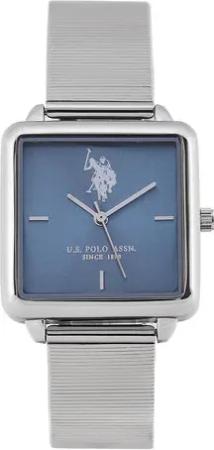 U.S. Polo Assn. Uhr Jade USP8303LB Silberfarben