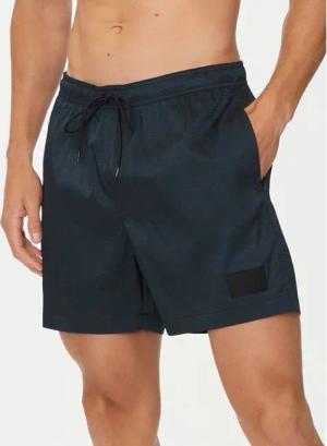Calvin Klein Swimwear Badeshorts KM0KM01023 Schwarz Regular Fit