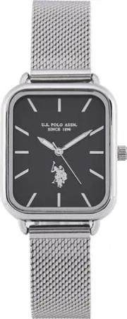 U.S. Polo Assn. Uhr Sylvie USP8333BK Silberfarben