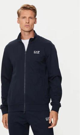 EA7 Emporio Armani Sweatshirt 8NPM31 PJVRZ 1562 Dunkelblau Regular Fit