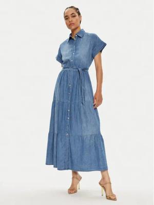 ViCOLO Jeanskleid TB2665 Dunkelblau Regular Fit