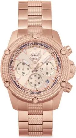 Plein Sport Uhr Hurricane PSDBA1123 Goldfarben