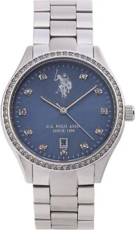 U.S. Polo Assn. Uhr Colette USP8318LB Silberfarben