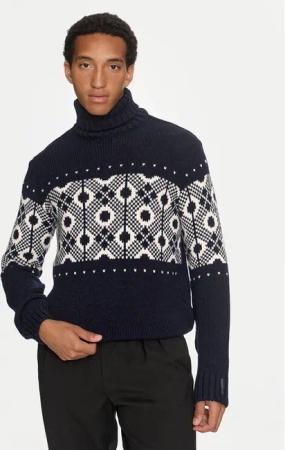 Paul&Shark Rollkragenpullover 14311002 Dunkelblau Regular Fit