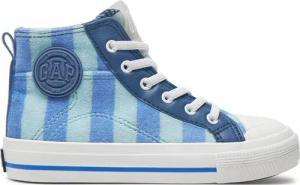 Gap Sneakers aus Stoff Houston Mid Str GAL501F6TYCBMBGP Blau