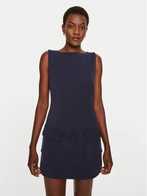 STAUD Kleid für den Alltag Sheila R24P2246ST Dunkelblau Regular Fit