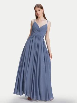 Swing Abendkleid 5AH017HK Blau Regular Fit