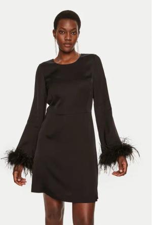 TWINSET Coctailkleid 242TP2346 Schwarz Regular Fit