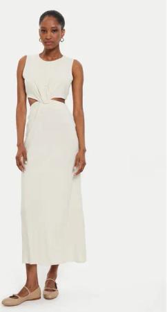 ViCOLO Sommerkleid TB2469 Écru Regular Fit