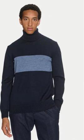 Paul&Shark Rollkragenpullover 14311063 Dunkelblau Regular Fit