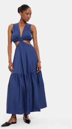 ViCOLO Sommerkleid TB2502 Dunkelblau Regular Fit