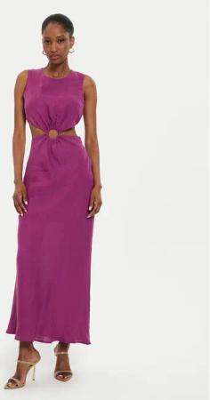 ViCOLO Sommerkleid TB2881 Violett Regular Fit
