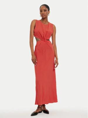 ViCOLO Sommerkleid TB2469 Rot Regular Fit