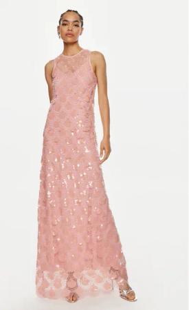 ROTATE Abendkleid Gillia 1132211922 Rosa Regular Fit