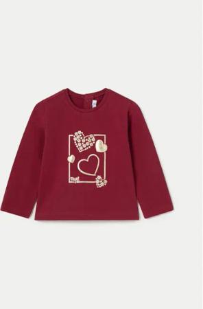 Mayoral Bluse 116 Rot Regular Fit