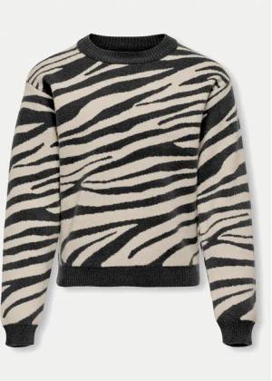 Kids ONLY Pullover 15320387 Schwarz Regular Fit