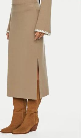 Luisa Spagnoli Midirock Madis 58456 Beige Slim Fit
