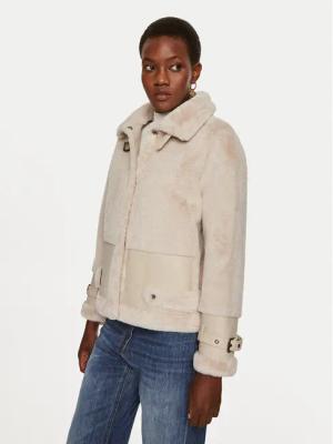 TWINSET Fellmantel 242TP2380 Beige Regular Fit