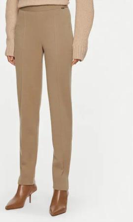 Luisa Spagnoli Stoffhose Minuendo 541298 Beige Slim Fit