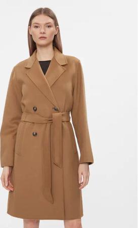 Weekend Max Mara Wollmantel Flirt 2415011011 Braun Regular Fit