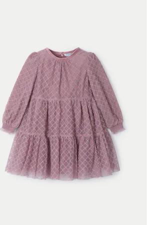 Mayoral Elegantes Kleid 4910 Rosa Regular Fit