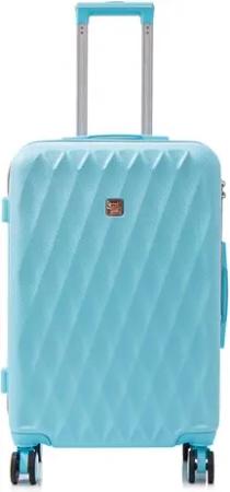 Semi Line Großer Koffer T5723-4 Himmelblau