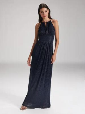 Swing Abendkleid 5AE07200 Dunkelblau Regular Fit