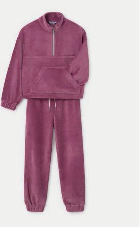Mayoral Jogginganzug 7845 Violett Regular Fit