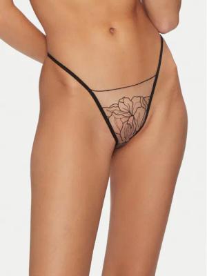 Undress Code Stringtanga Blossom 659 Schwarz