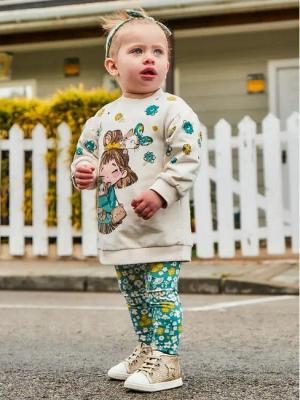 Mayoral Set Bluse und Leggings 2711 Grün Regular Fit