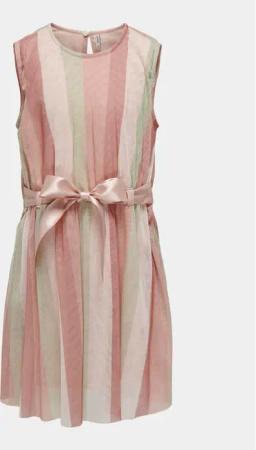 Kids ONLY Sommerkleid Rosa 15285622 Bunt Regular Fit