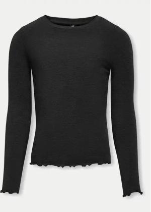 Kids ONLY Bluse 15331400 Schwarz Slim Fit